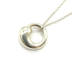 TIFFANY Co Sterling Silver Necklace Choker Pendant Accessory